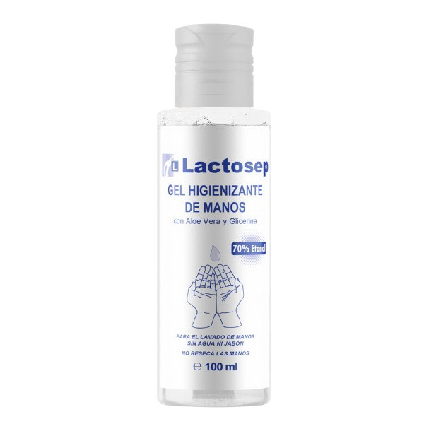 Lactosep Gel Hidroalcohólico Higienizante de Manos con Aloe Vera y Glicerina