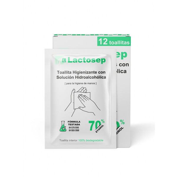 Lactosep Toallita Higienizante (caja 12uds)