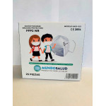 Mundosalud Mascarilla FFP2, infantil, blanca (caja 25uds)