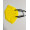Mascarilla FFP2 M1 Color Amarillo (caja 10uds)