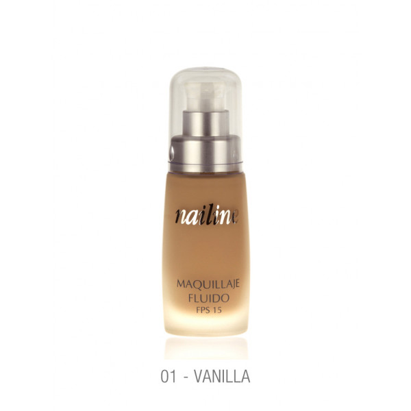 Nailine Maquillaje Fluido Larga Duración 16h, 30ml