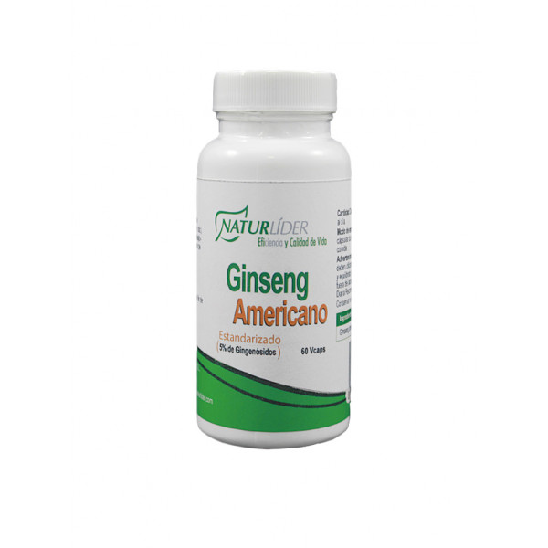 Naturlíder Ginseng Americano Estandarizado 60 cápsulas Naturlíder Ginseng Americano Estandarizado 60 cápsulas