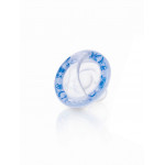 Nûby Softflex Chupete con Tetina Oscilante Cherry de Silicona (6m+) Azul
