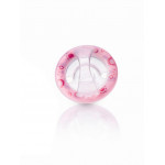Nûby Softflex Chupete con Tetina Oscilante Cherry de Silicona (6m+) Rosa