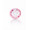 Nûby Softflex Chupete con Tetina Oscilante Cherry de Silicona (6m+) Rosa