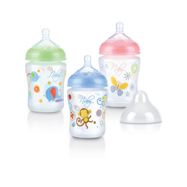 Nûby Biberón Anticólicos SoftFlex Natural Touch Nûby Biberón Anticólicos SoftFlex Natural Touch