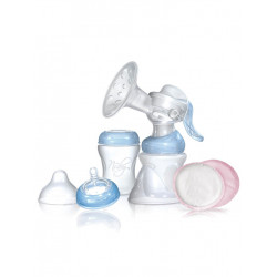 Nûby Natural Touch SoftFlex 2-en-1 Set de extracción de Leche